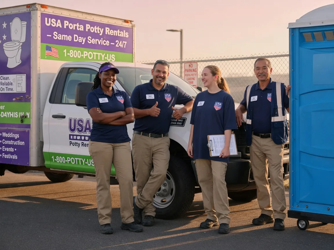 Porta Potty Rental company in Fowler, OH